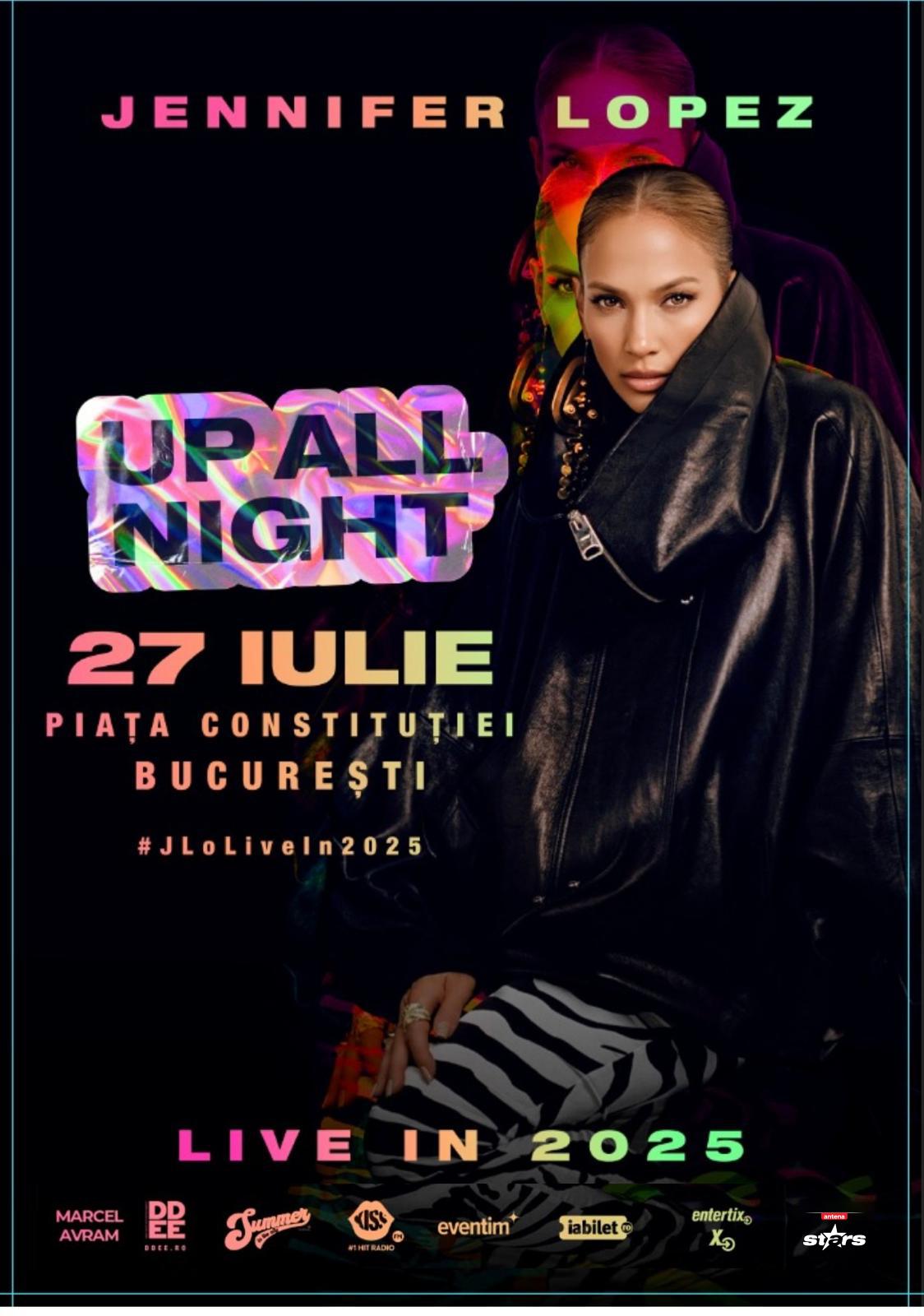 Antena Stars is the only television channel to become an official partner for Jennifer Lopez’s concert in Romania!